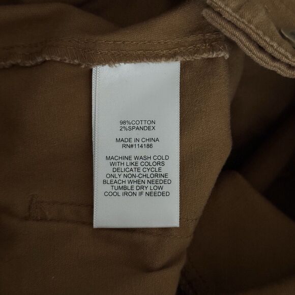 Frye & Co Pants Mens 34x32 BrownStraight Leg Double Knee Neutral Preppy Heritage - Picture 8 of 9